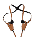Universal Vertical Concealed Tan Shoulder Holster