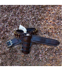 Mexican Loop Western Gunfighter Rig Holster and Cartridge Belt