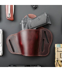 Western Style Leather OWB Belt Holster