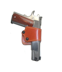 Yaqui Slide Brown Leather OWB Belt Holster