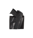 Black Leather Ankle Holster For Glock 43X Tan Plain