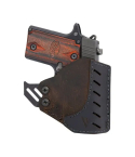 Brown Leather Pocket Holster With Kydex Hook