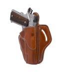 Classic Brown Leather 1911 OWB Holster