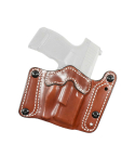 Leather OWB Retention Guard Holster tan leather belt carry holster
