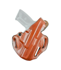 Leather Thumb Break Belt Holster tan leather scabbard style