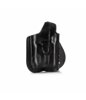 Leather OWB Paddle Holster With Light Support