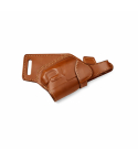 Leather Small Of Back Holster With Light Support