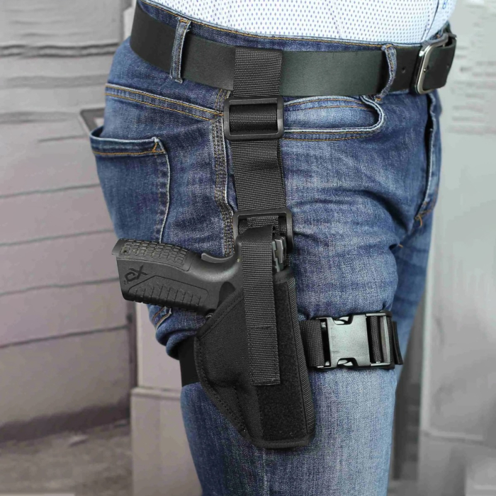 Adjustable Tactical Nylon Drop Leg Holster