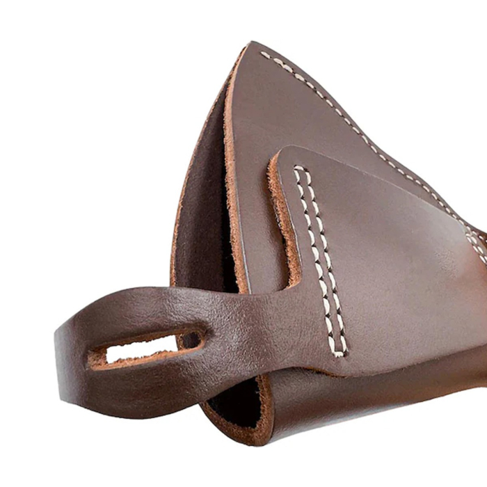 Antique Brown Leather Slim Jim OWB Holster