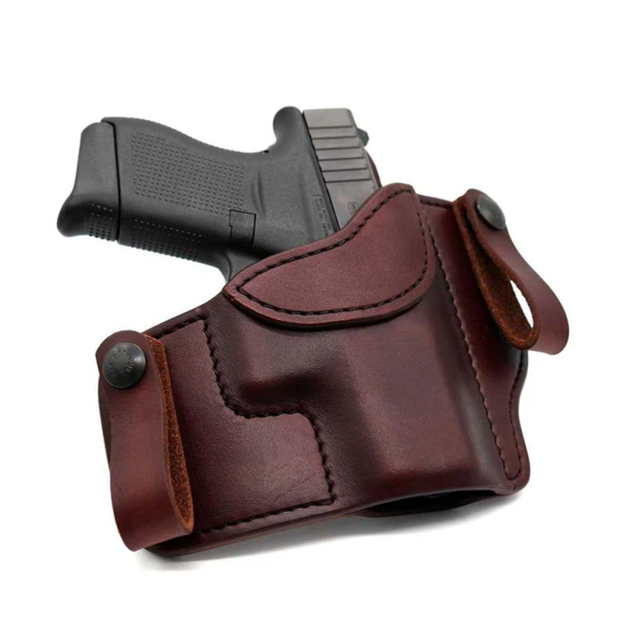 Burgundy Banshee IWB Leather Holster