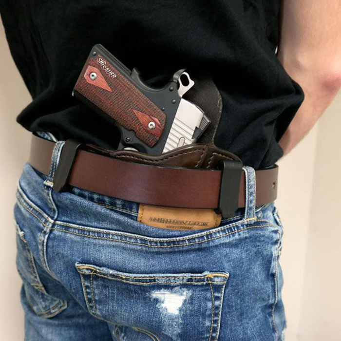 Brown Banshee IWB Leather Holster