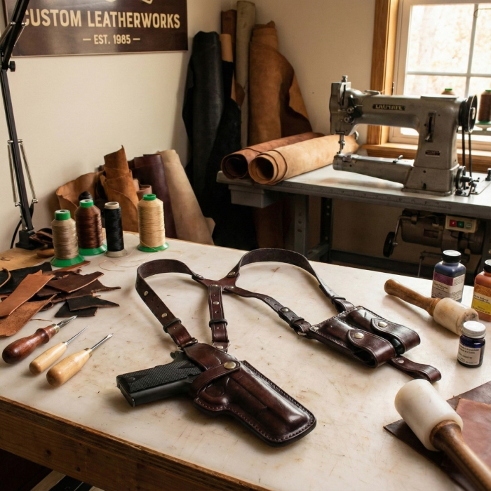 BH4D Vertical Double Shoulder Rig Shoulder Holster System