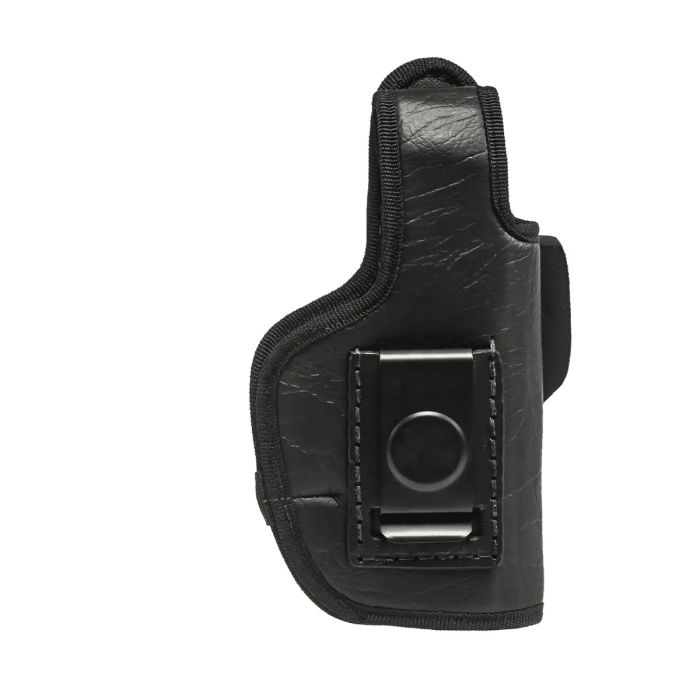 Black Eco Leather Four Way Thumb Break Holster