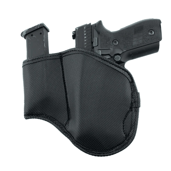 Black Gecko Grip IWB Holster With Mag Carrier