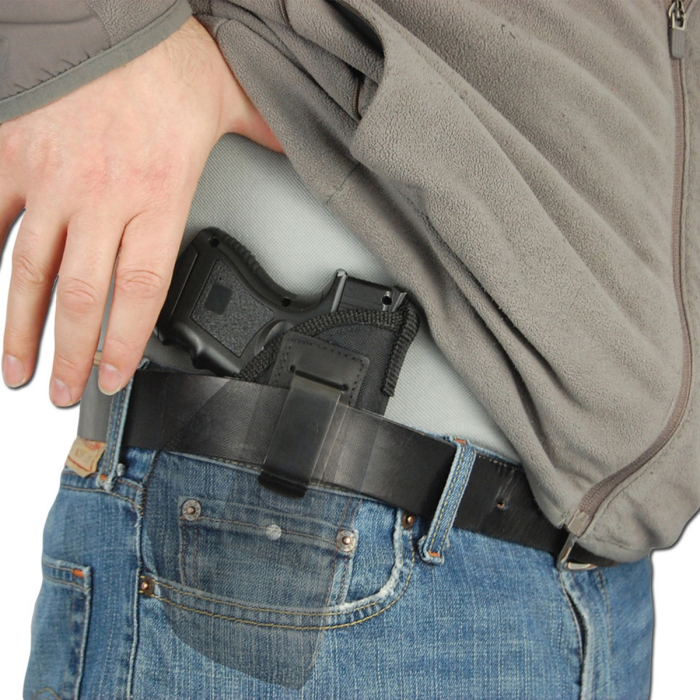 Black IWB Holster For Compact Pistols