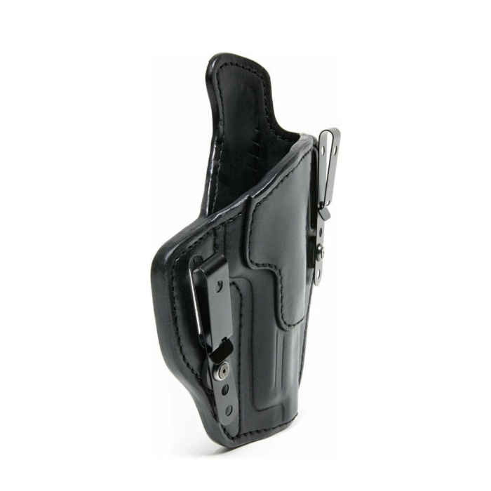Black Leather Dual Carry Holster