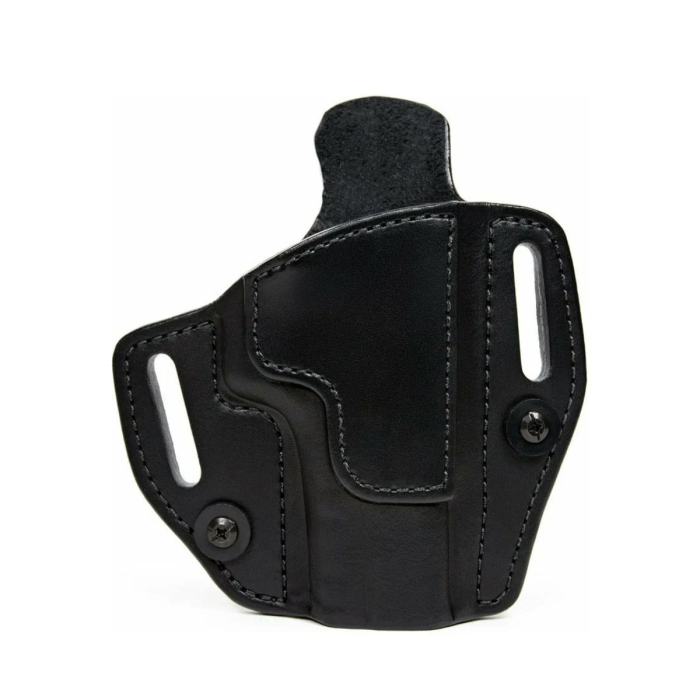 Black Leather Dual Carry Holster
