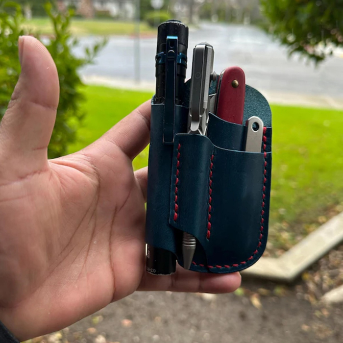 Leather EDC Pocket Organizer