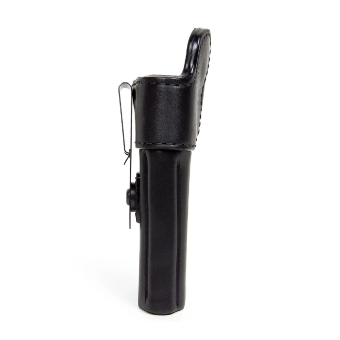 Black Leather IWB Holster With Metal Clip