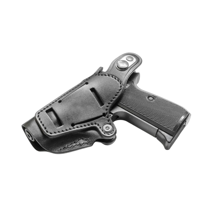 Black Leather IWB & OWB Holster for Walther PP Series
