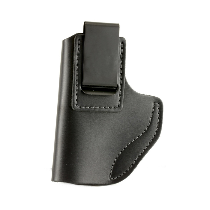Black Leather IWB Holster With Clip