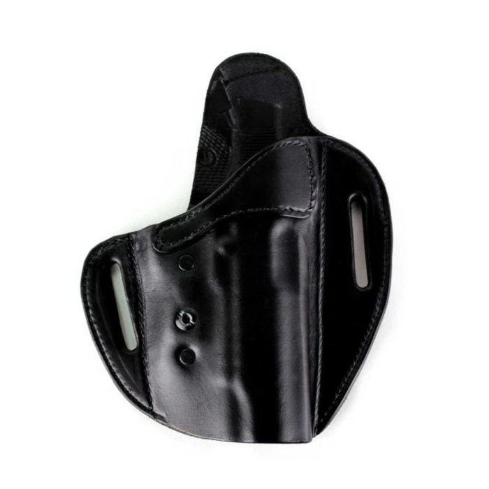 Black Leather Locking OWB Holster