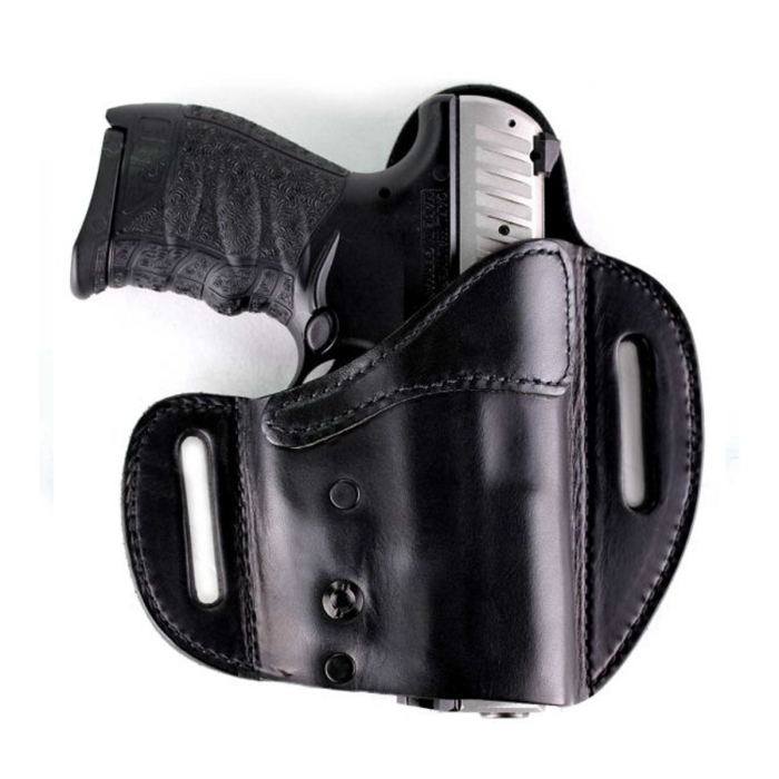 Black Leather Locking OWB Holster