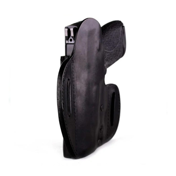 Black Leather Locking OWB Holster