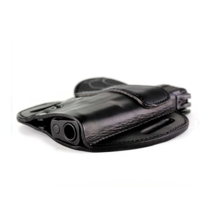 Black Leather Locking OWB Holster