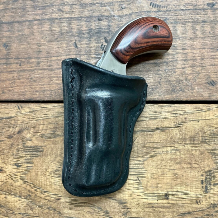 Black Leather Pocket Holster