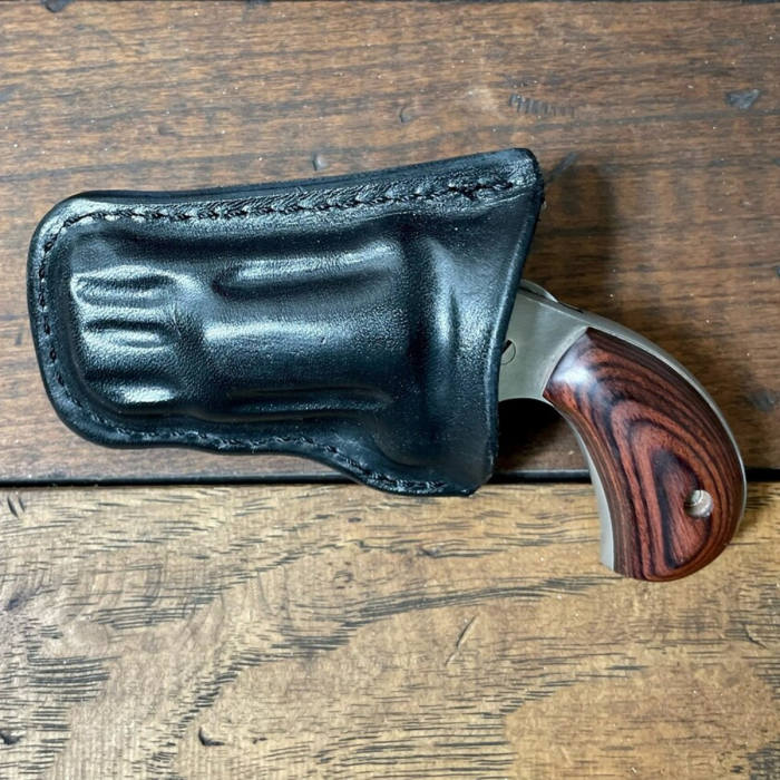 Black Leather Pocket Holster