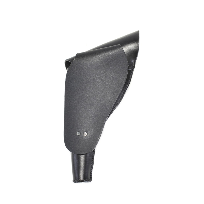 Black Leather Ropes Holster With Shell Loops