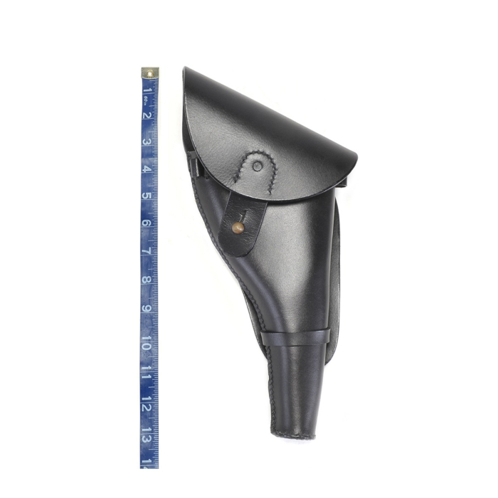 Black Leather Ropes Holster With Shell Loops