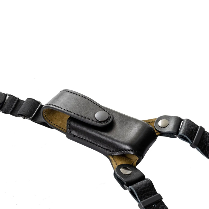 Black Leather Shoulder Holster With Mag Pouch for Glock