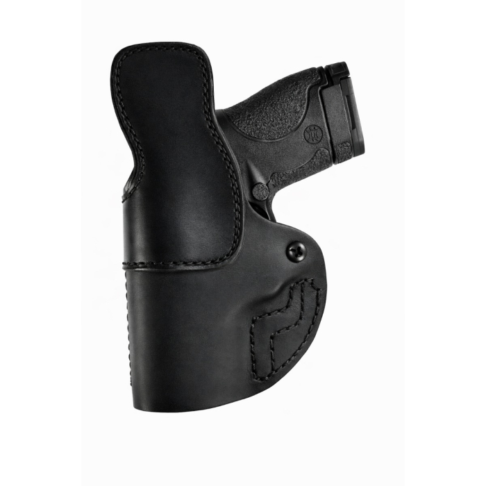 Black Leather Tuckable IWB Holster