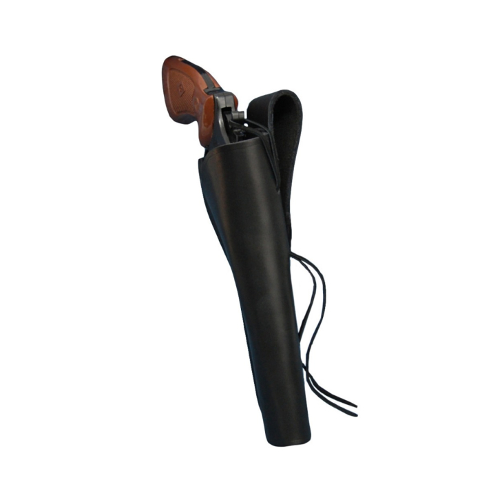 Black Leather Western Style OWB Holster