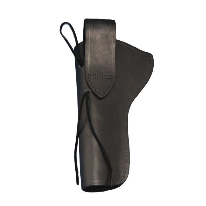 Black Leather Western Style OWB Holster