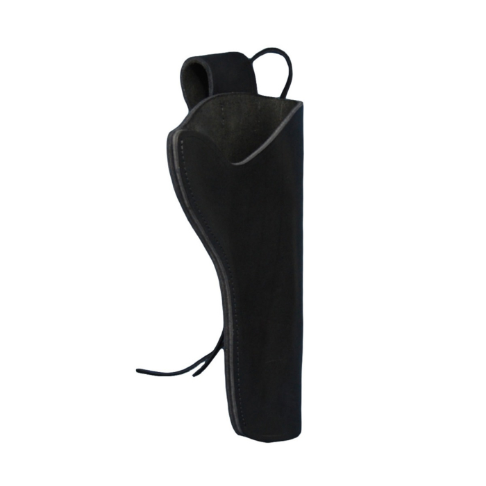 Black Leather Western Style OWB Holster