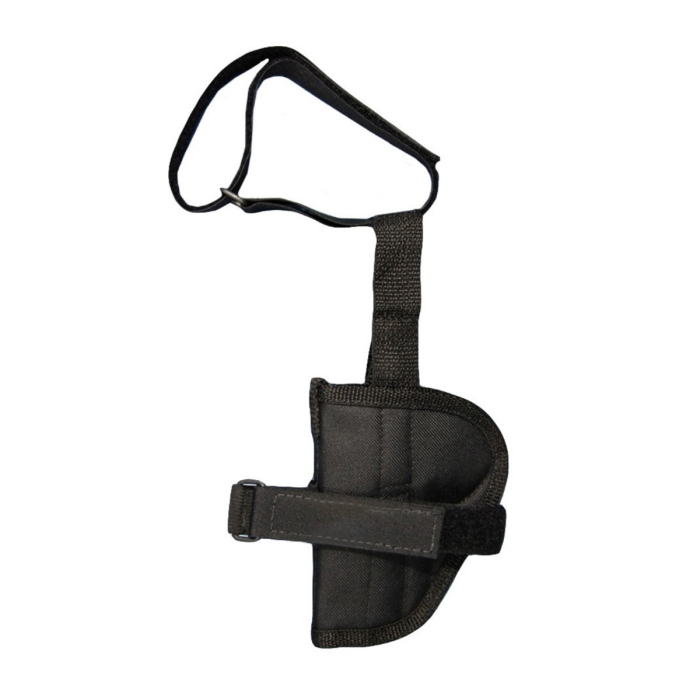 Snub Revolver Black Nylon Ankle Holster