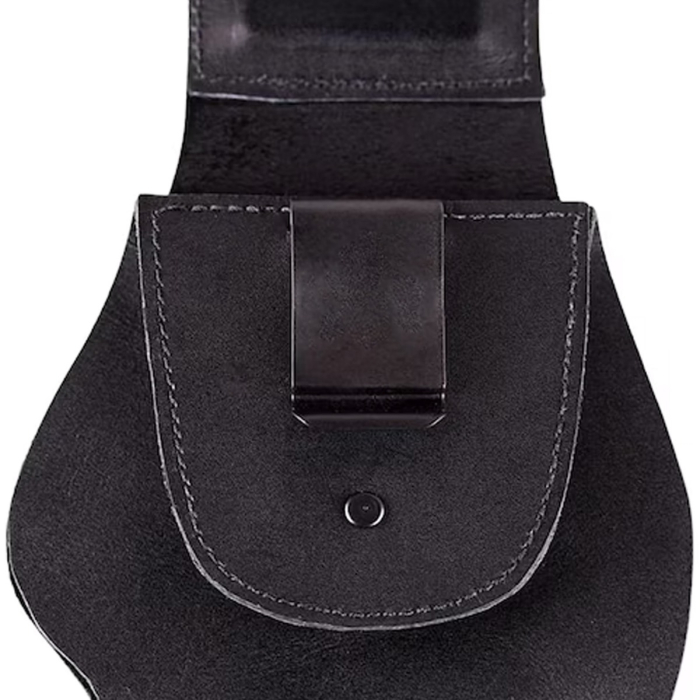 Black Leather Deep Carry IWB Holster