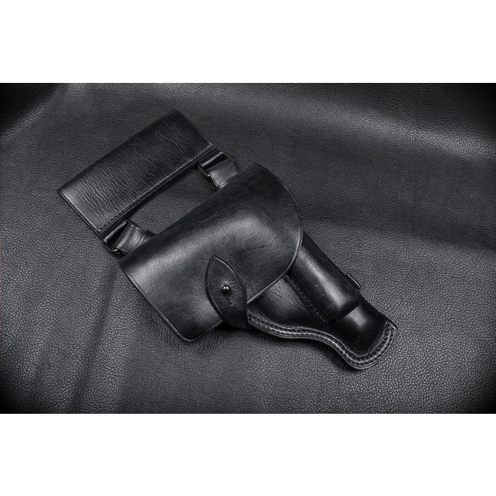 Black Leather Ranger Combo Holster