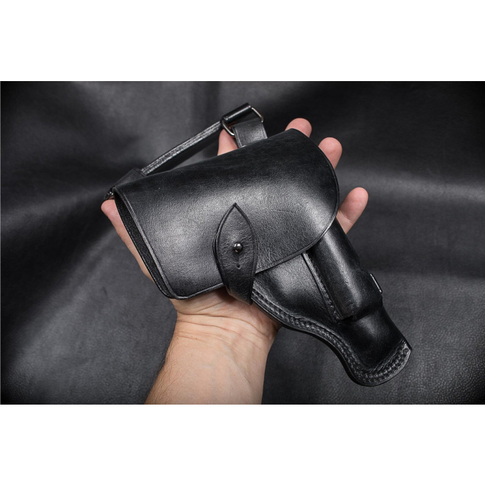 Black Leather Ranger Combo Holster