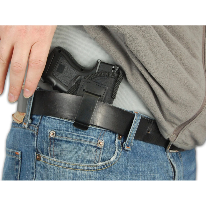 Black Nylon Hunting IWB Holster