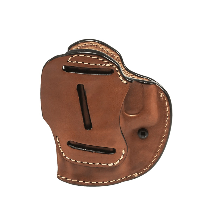 Brown Leather Four Way Open Top Hunting Holster