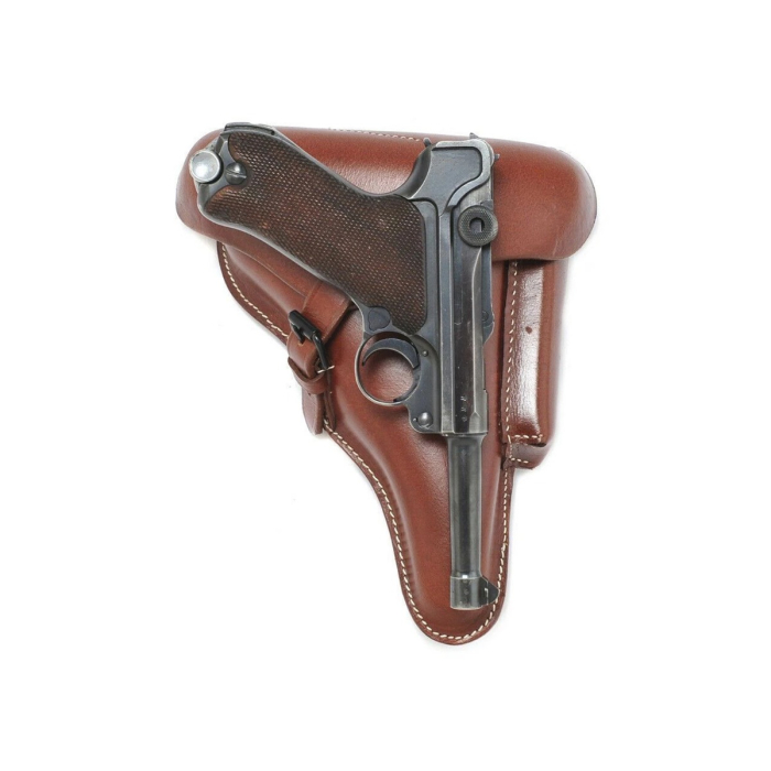 Brown Leather Military Shoulder Holster