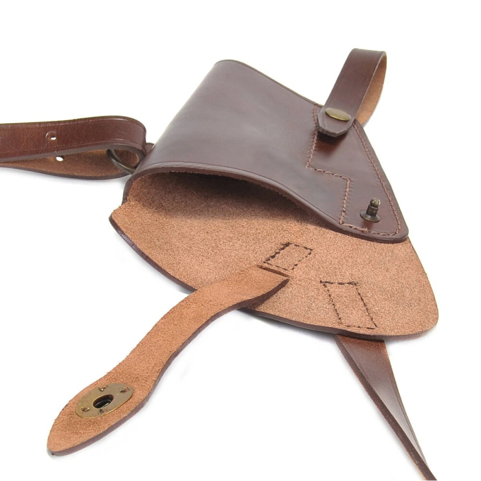 Brown Leather Military Shoulder Holster