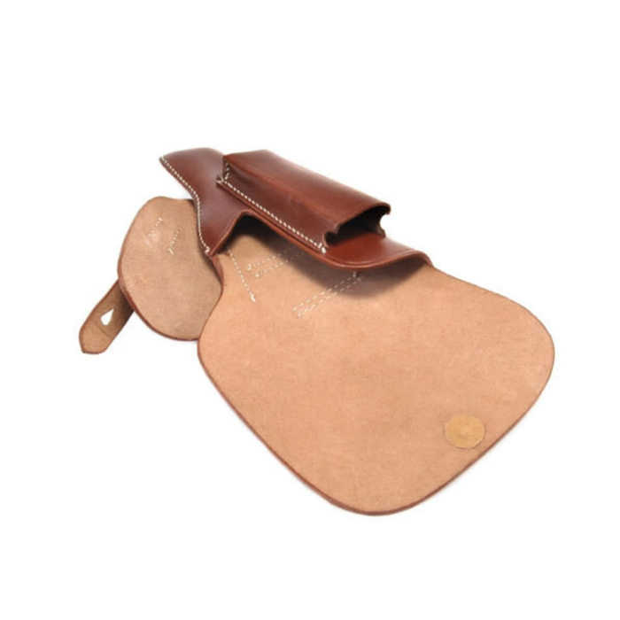 Brown Leather OWB Flap Holster
