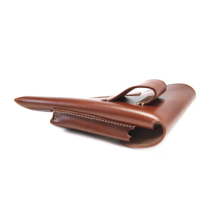Brown Leather OWB Flap Holster