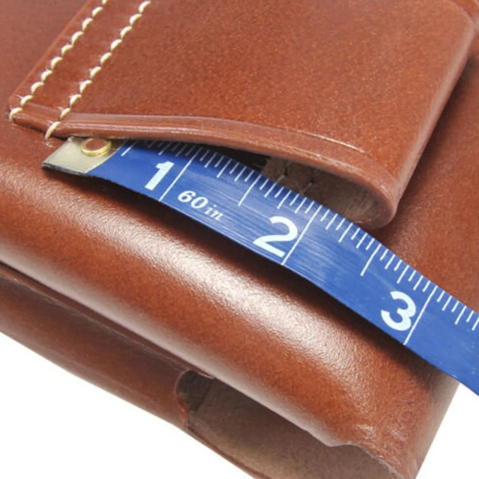 Brown Leather OWB Flap Holster