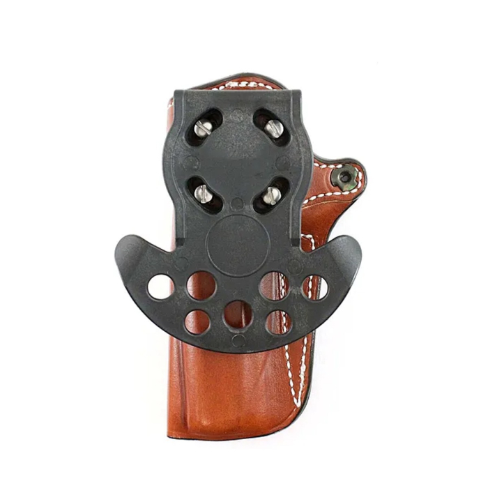 Brown Leather Paddle Holster For 1911 Pistols